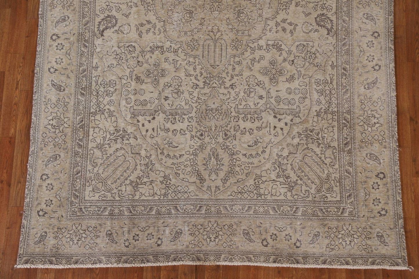 Distressed Tabriz Persian Area Rug 6x10