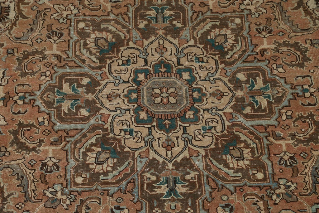 Vintage Heriz Persian Area Rug 8x11