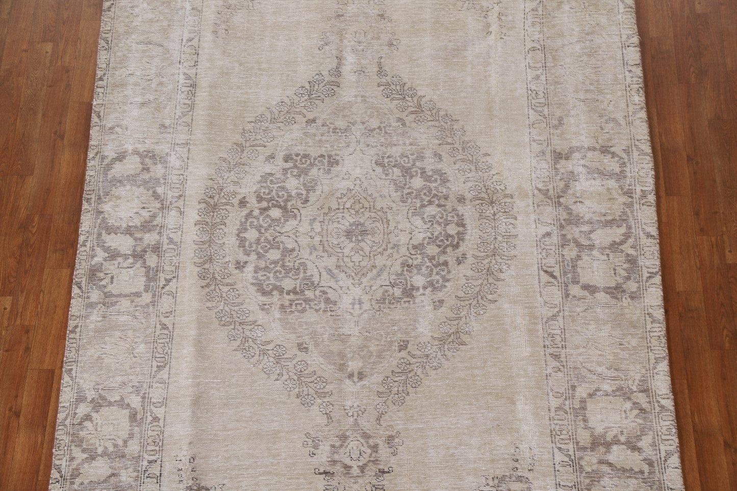 Distressed Tabriz Persian Area Rug 6x10