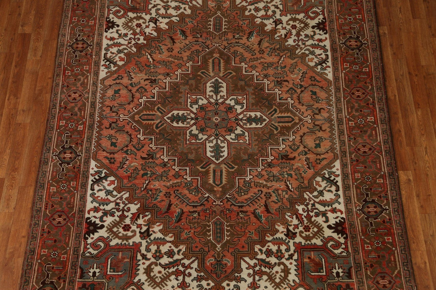 Vegetable Dye Heriz Persian Area Rug 7x9