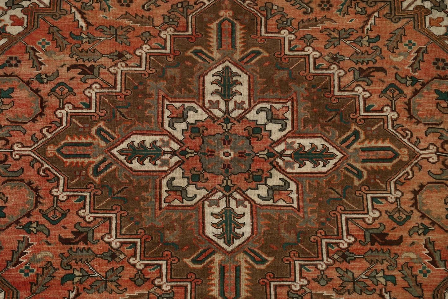 Vegetable Dye Heriz Persian Area Rug 7x9