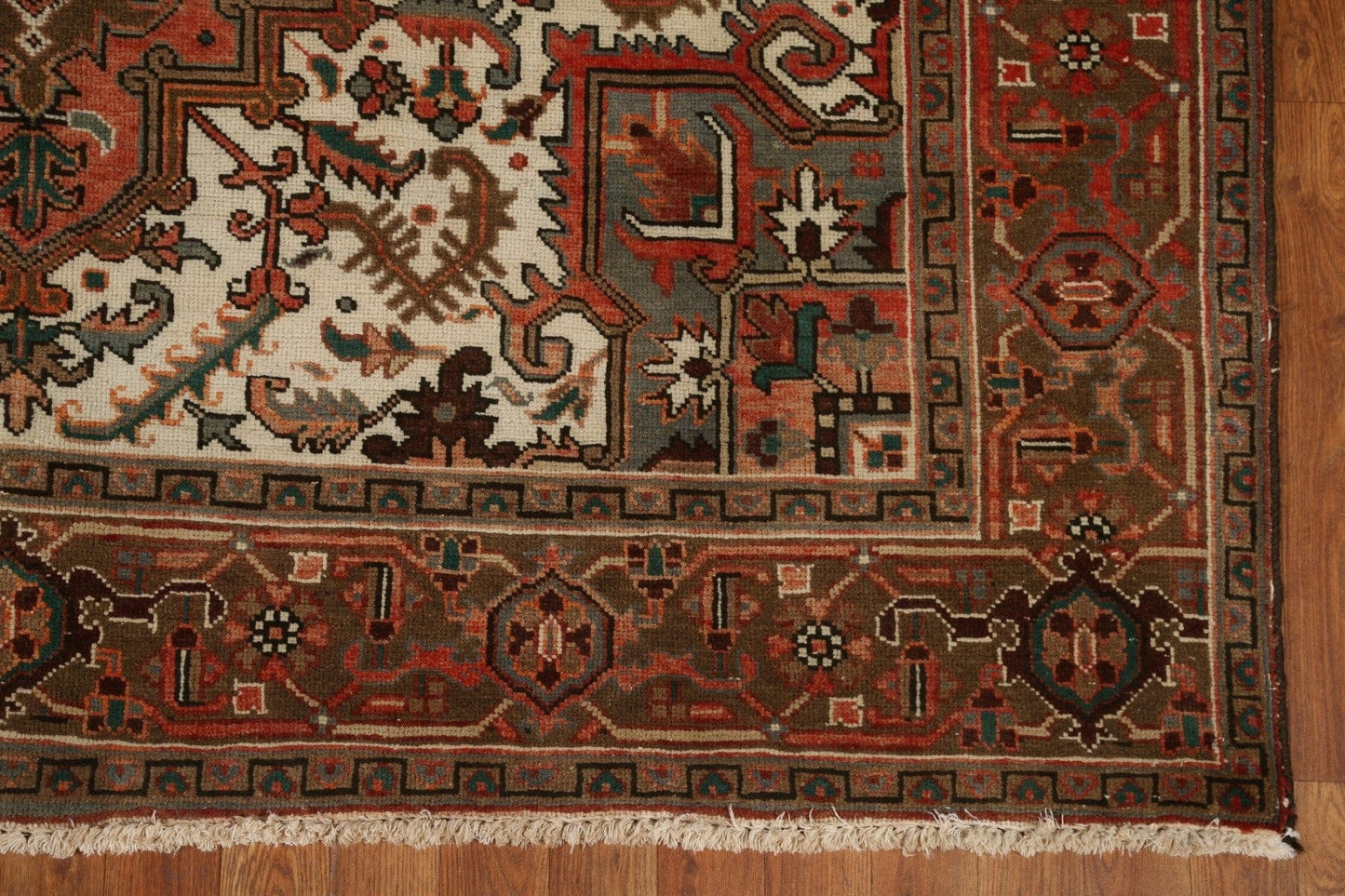 Vegetable Dye Heriz Persian Area Rug 7x9