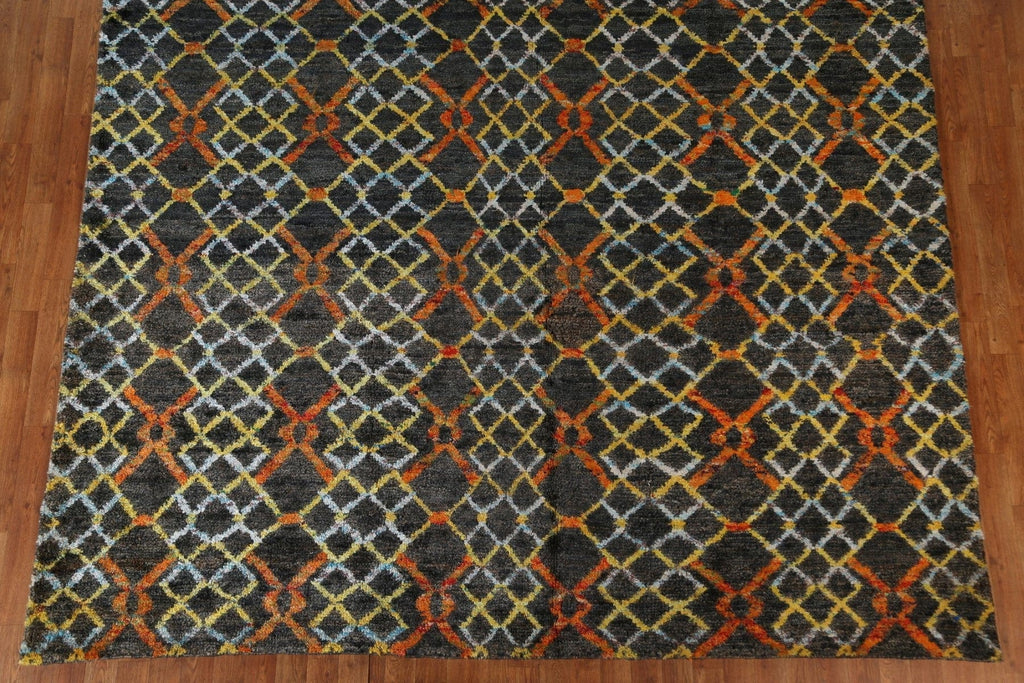 Geometric Moroccan Oriental Area Rug 9x11