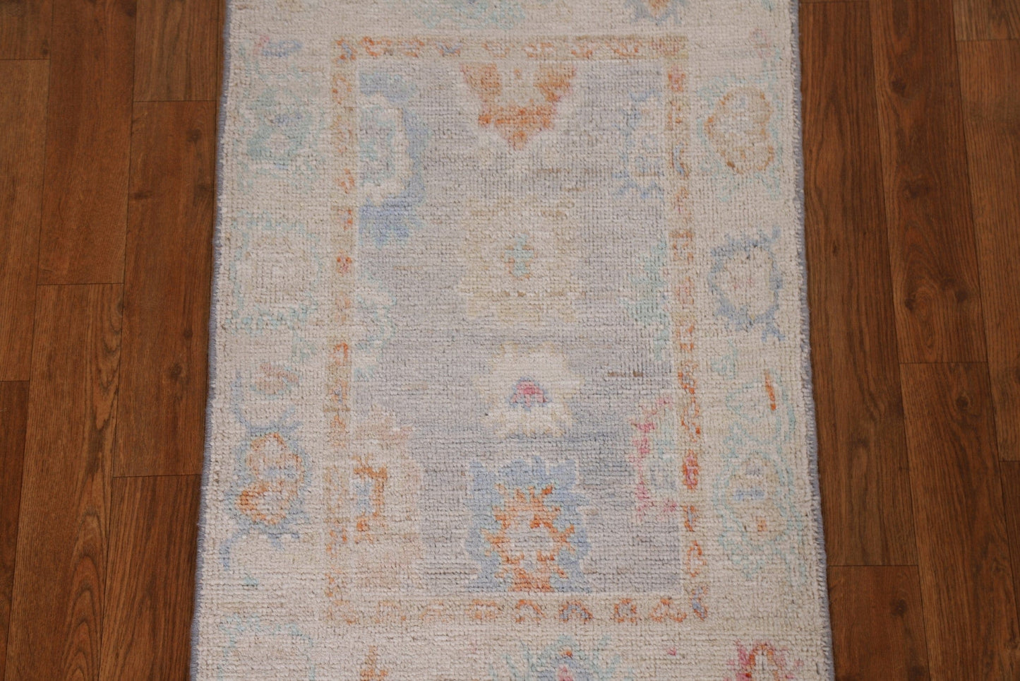 Vegetable Dye Oushak Turkish Rug 2x3