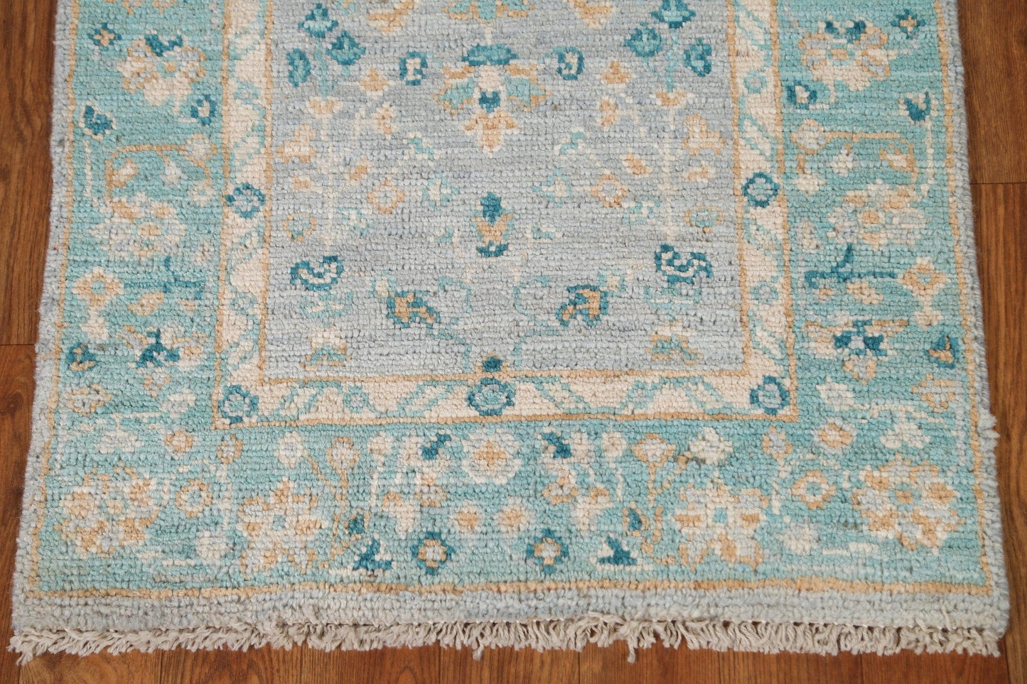 Turkish Wool Oushak Vegetable Dye Rug 2x3