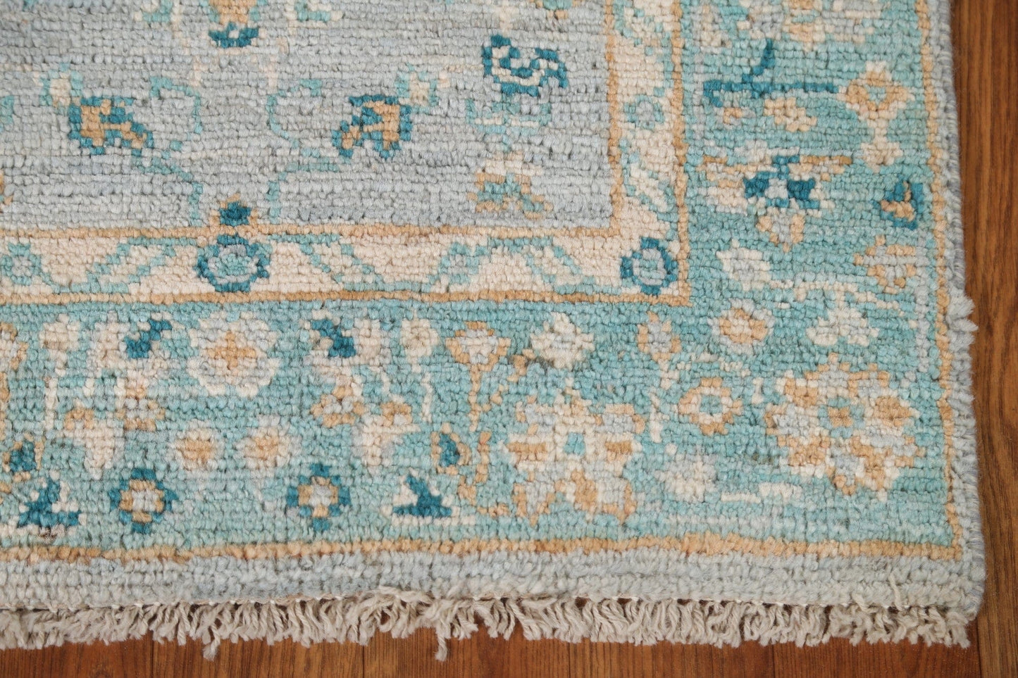 Turkish Wool Oushak Vegetable Dye Rug 2x3