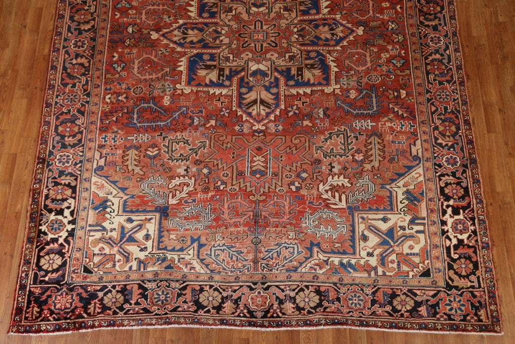 Geometric Heriz Persian Area Rug 8x11