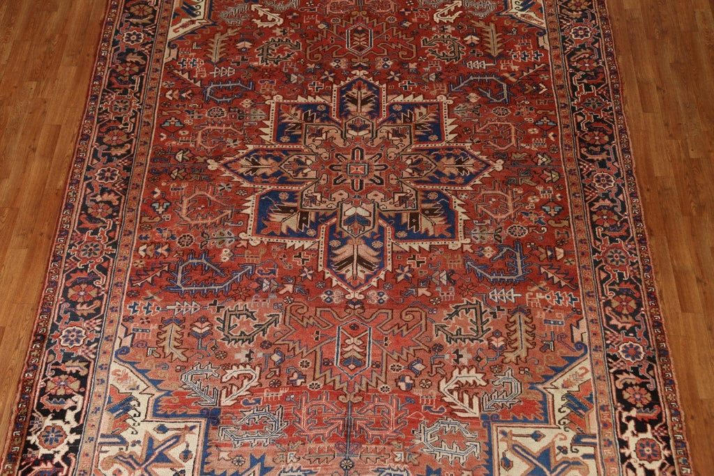 Geometric Heriz Persian Area Rug 8x11