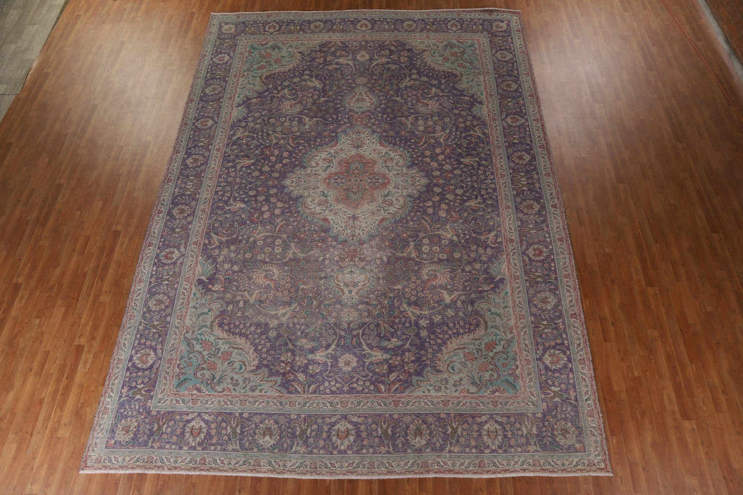 Antique Palace Size Tabriz Persian Rug 11x16