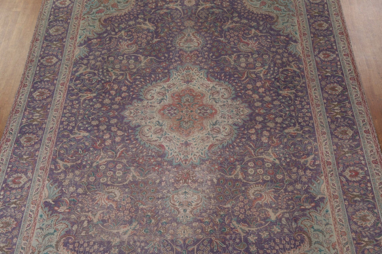 Antique Palace Size Tabriz Persian Rug 11x16