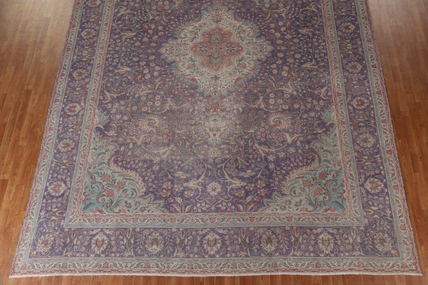 Antique Palace Size Tabriz Persian Rug 11x16