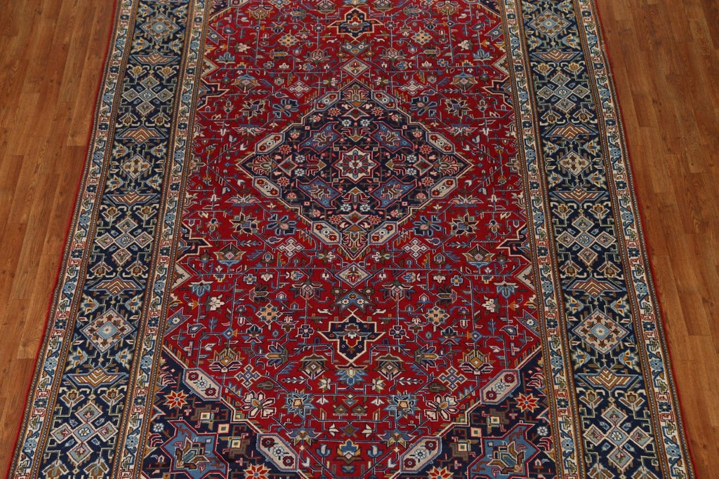 Vintage Wool Isfahan Persian Area Rug 8x12