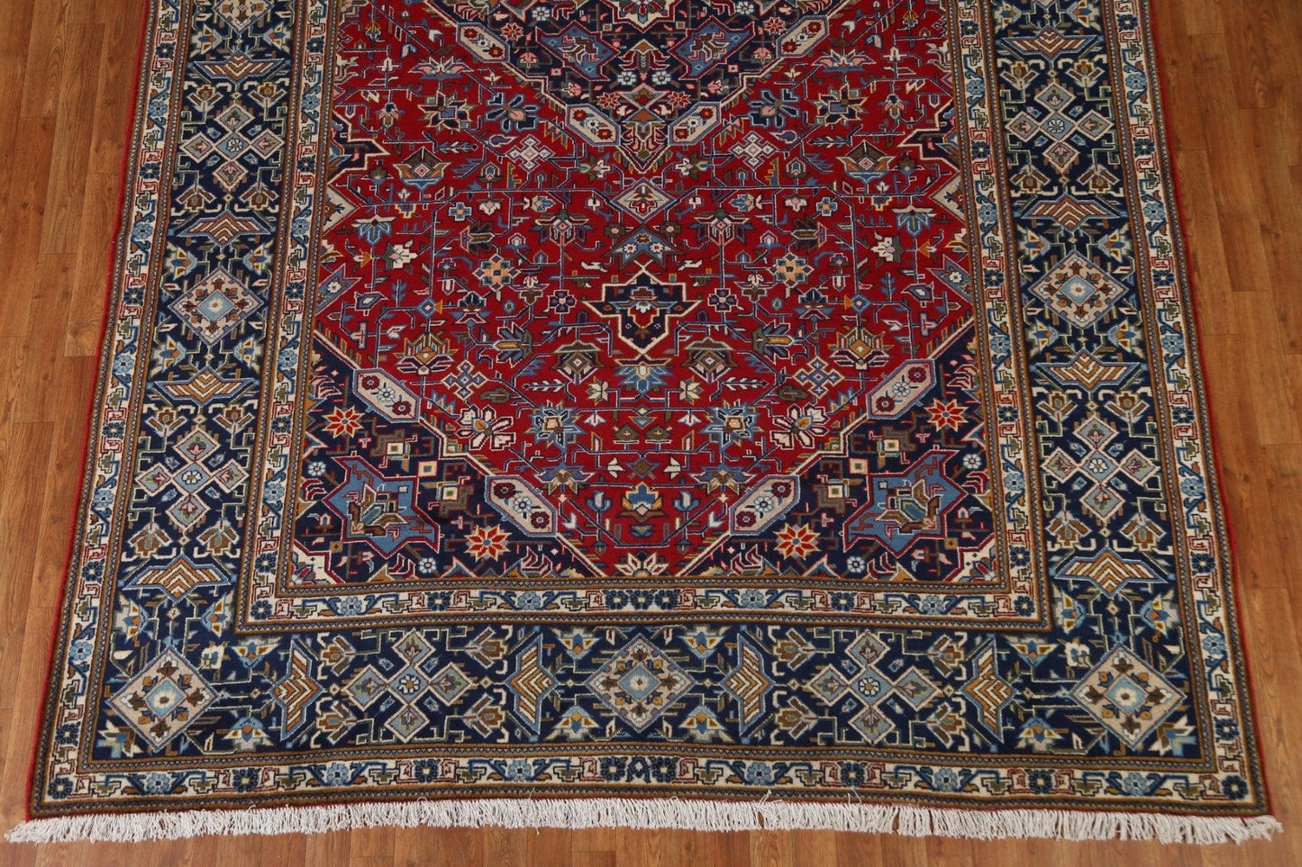 Vintage Wool Isfahan Persian Area Rug 8x12