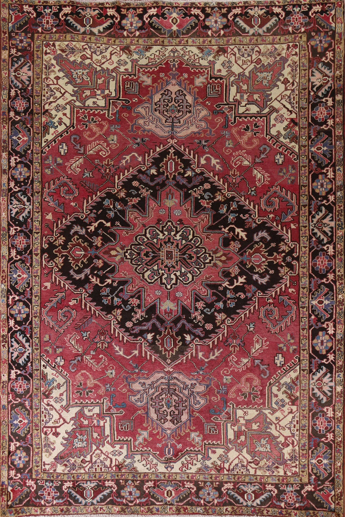 Vegetable Dye Heriz Persian Area Rug 8x11