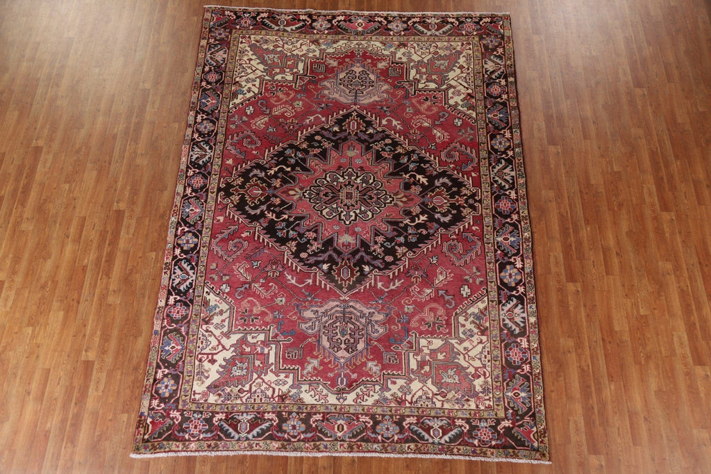 Vegetable Dye Heriz Persian Area Rug 8x11