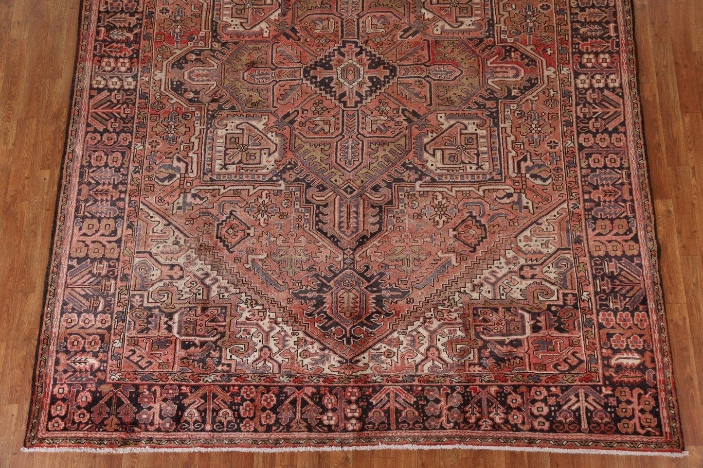 Vintage Wool Heriz Persian Area Rug 8x11