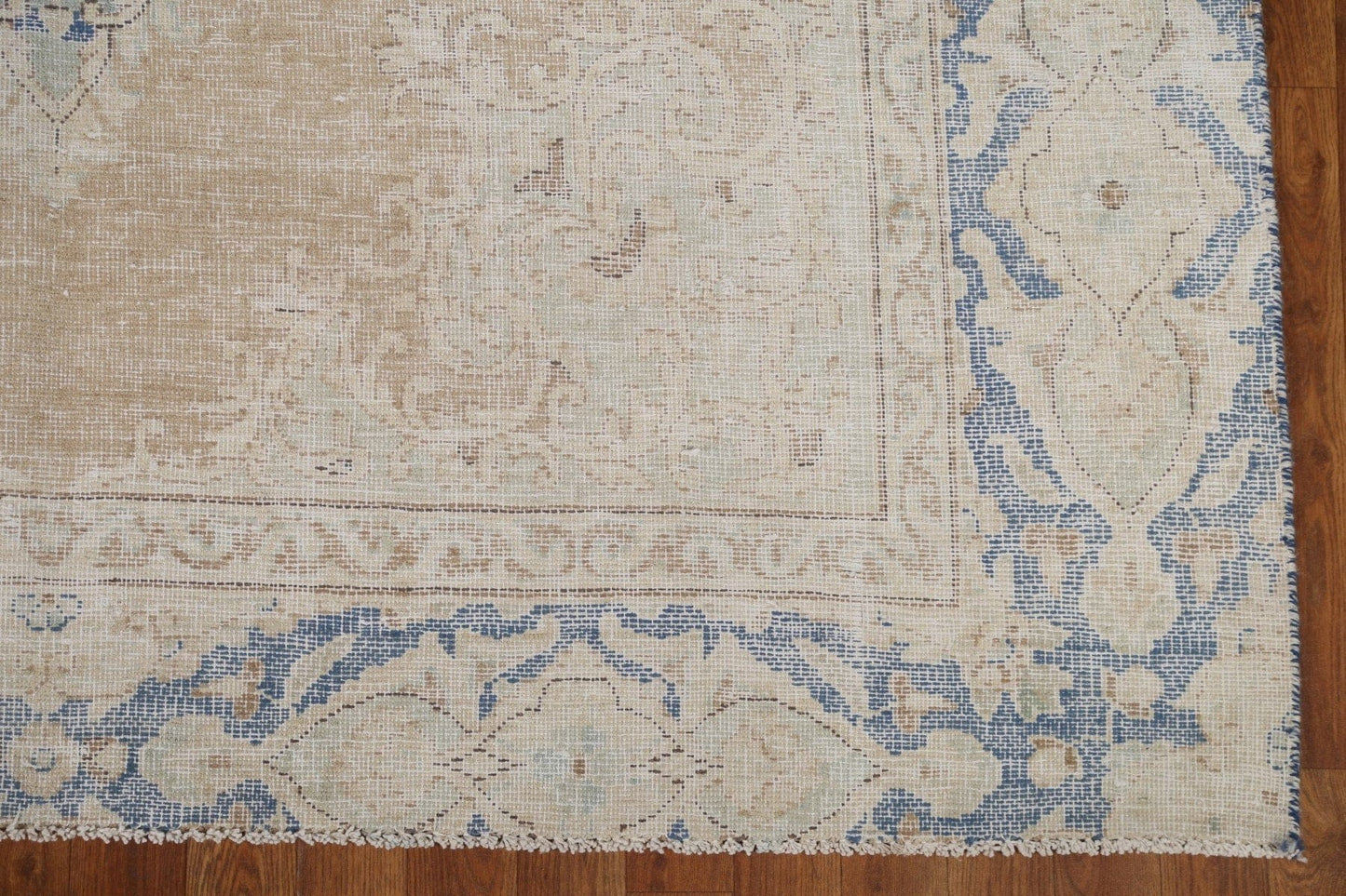 Distressed Kerman Persian Area Rug 6x9