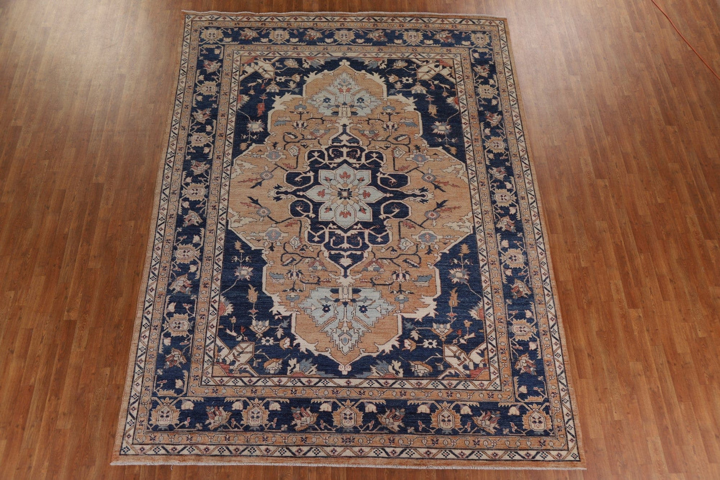 Vegetable Dye Heriz Serapi Area Rug 9x12