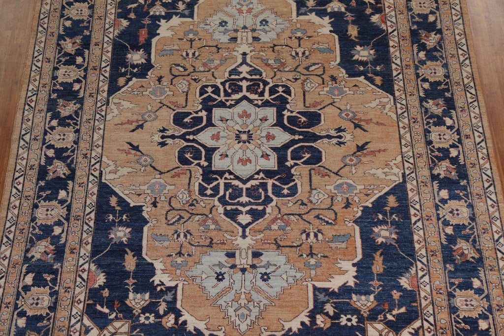 Vegetable Dye Heriz Serapi Area Rug 9x12