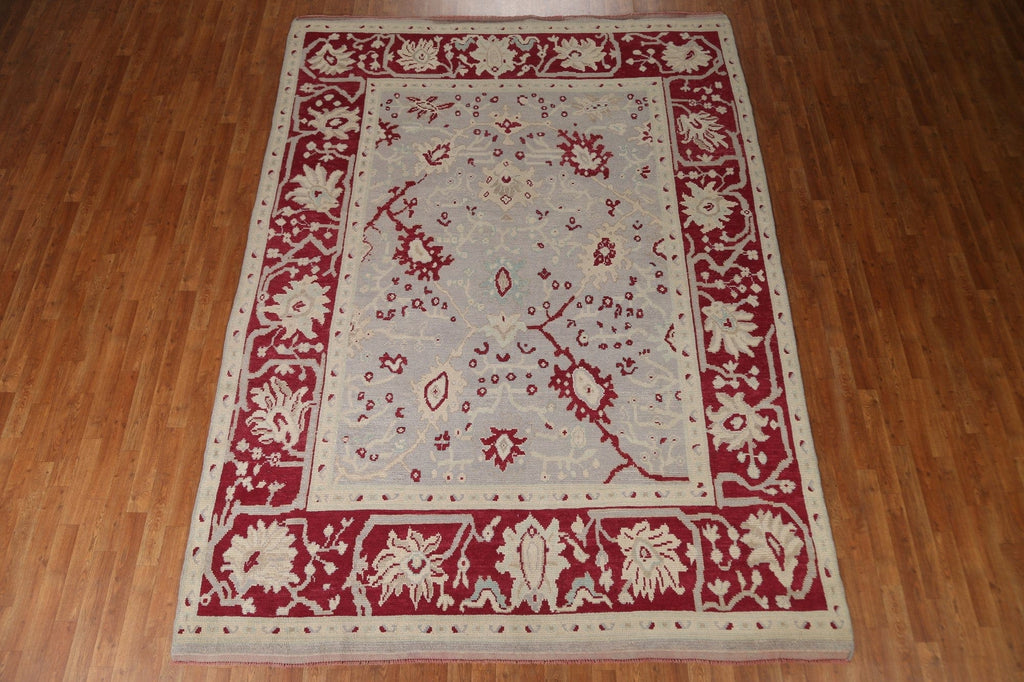 Handmade Oushak Turkish Area Rug 8x11