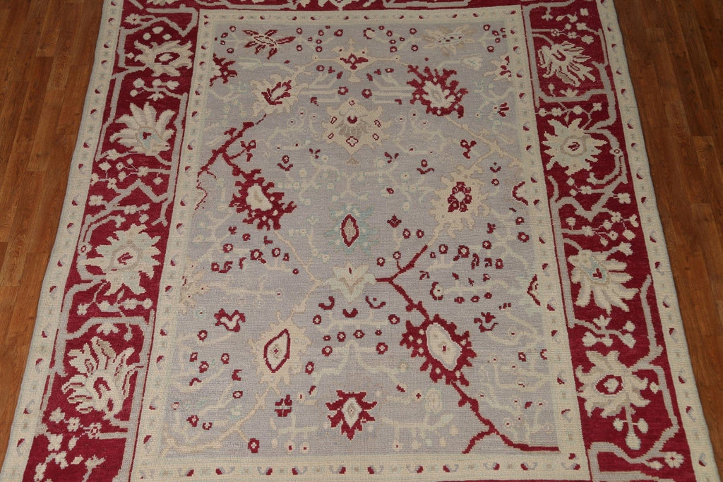 Handmade Oushak Turkish Area Rug 8x11