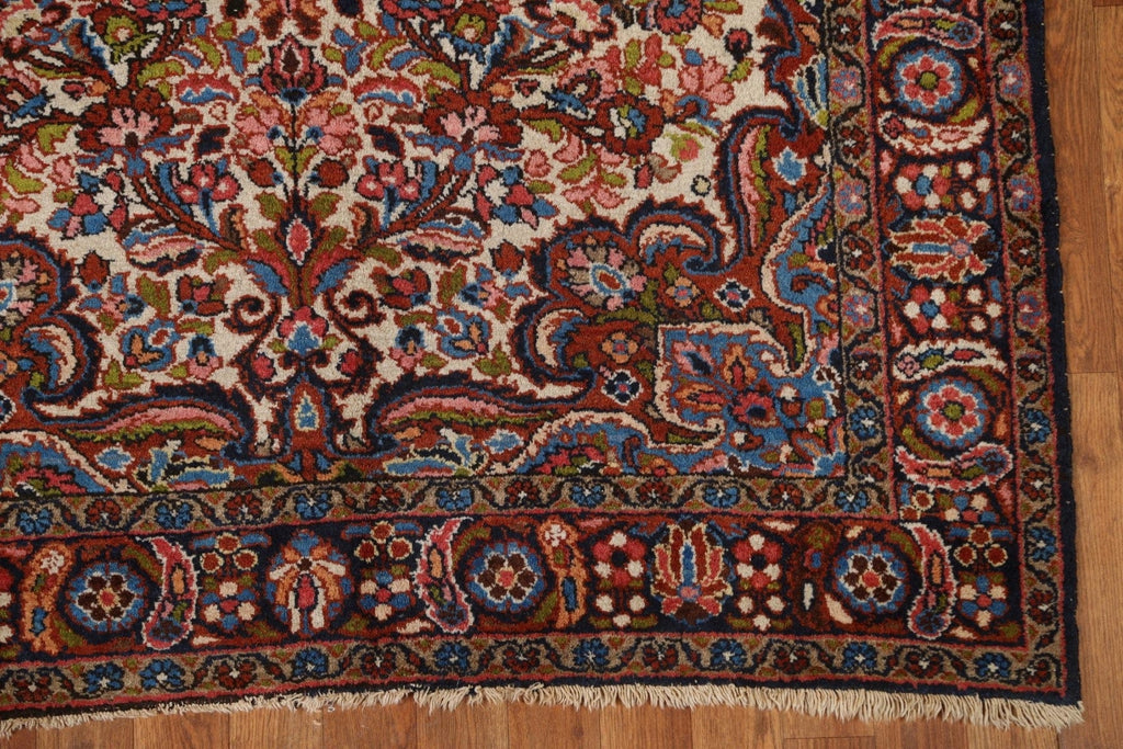 Vegetable Dye Hamedan Persian Area Rug 5x7