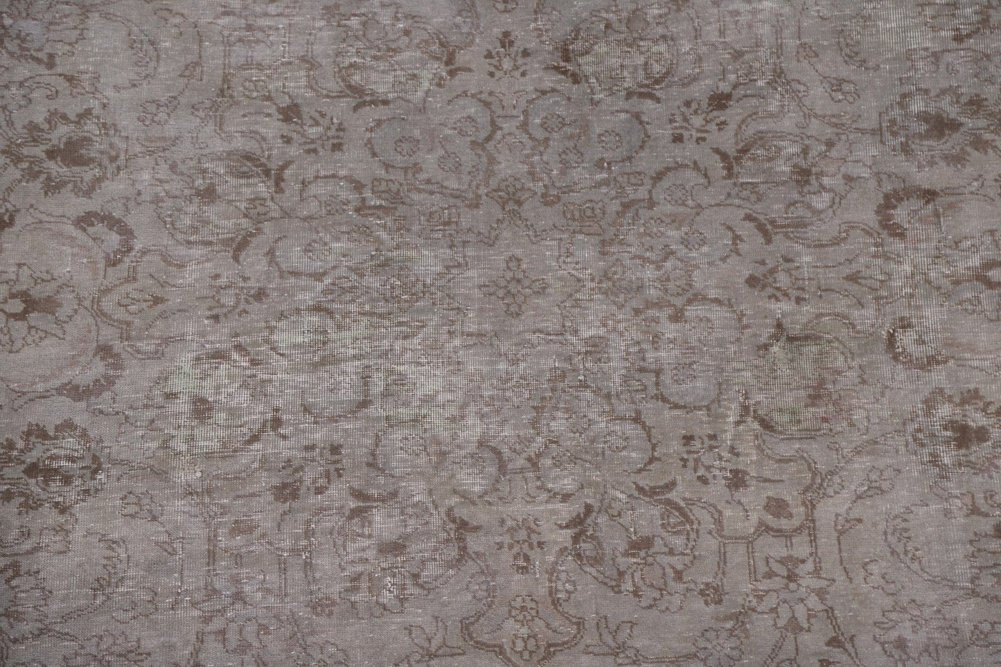 Distressed Over-Dyed Tabriz Persian Area Rug 7x10