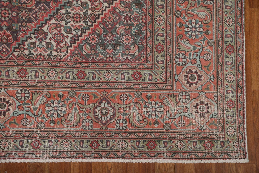 Vintage Wool Tabriz Persian Area Rug 7x10