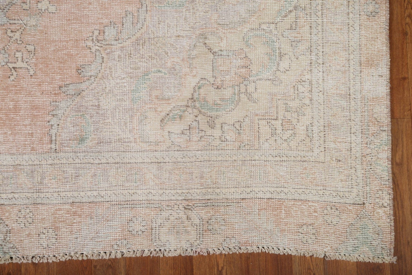 Distressed Tabriz Persian Area Rug 6x10