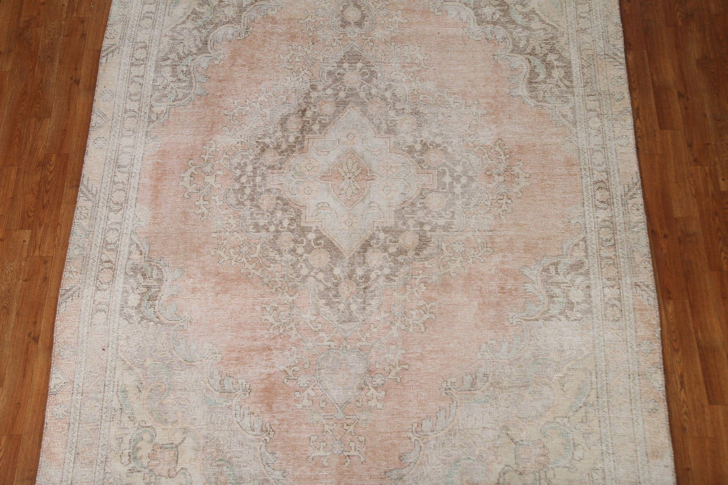 Distressed Tabriz Persian Area Rug 6x10