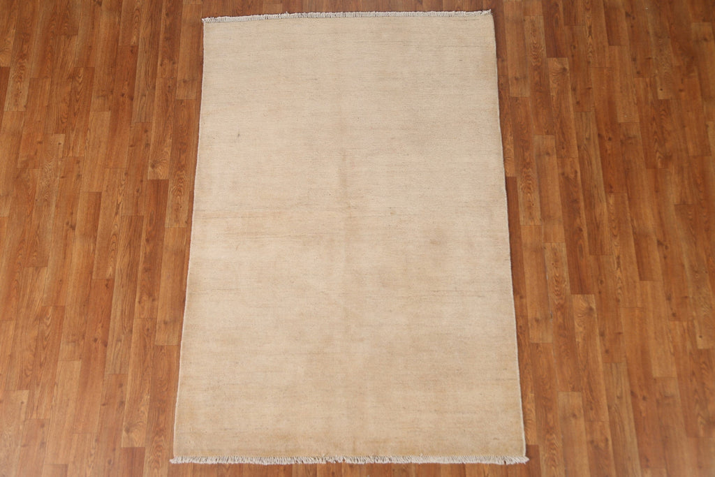 Contemporary Gabbeh Area Rug 4x6