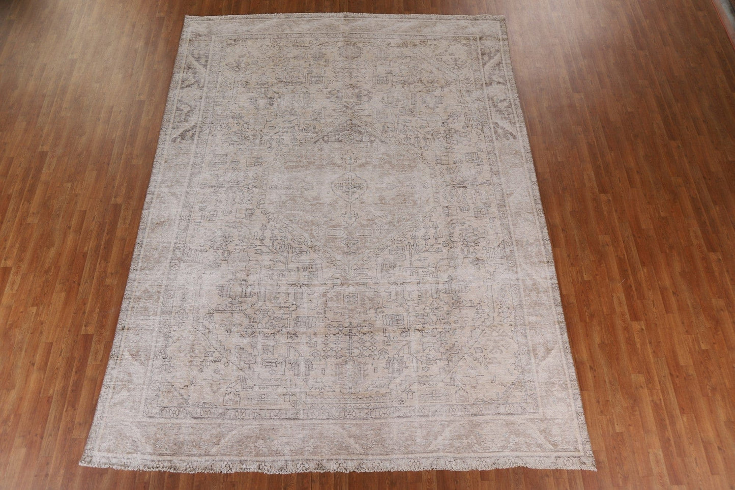 Distressed Tabriz Persian Area Rug 9x13