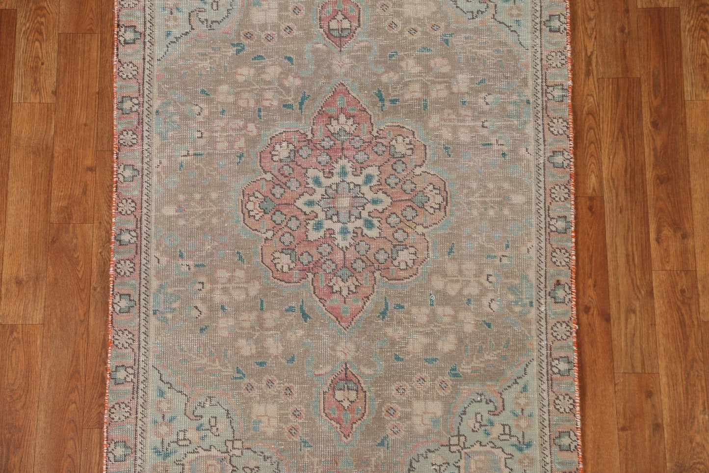 Vintage Wool Tabriz Persian Rug 3x5