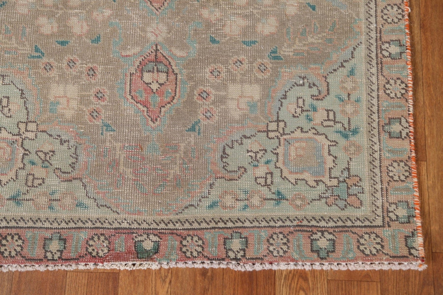 Vintage Wool Tabriz Persian Rug 3x5