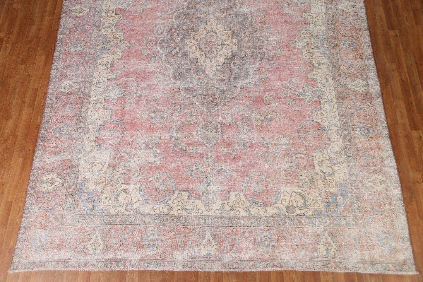 Distressed Tabriz Persian Area Rug 9x13