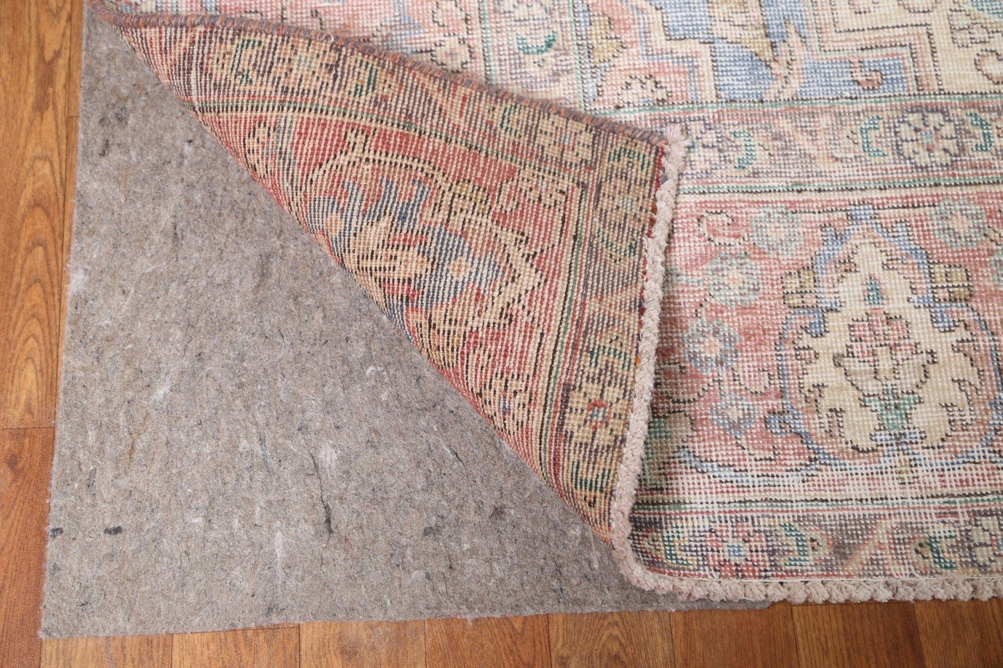 Distressed Tabriz Persian Area Rug 9x13