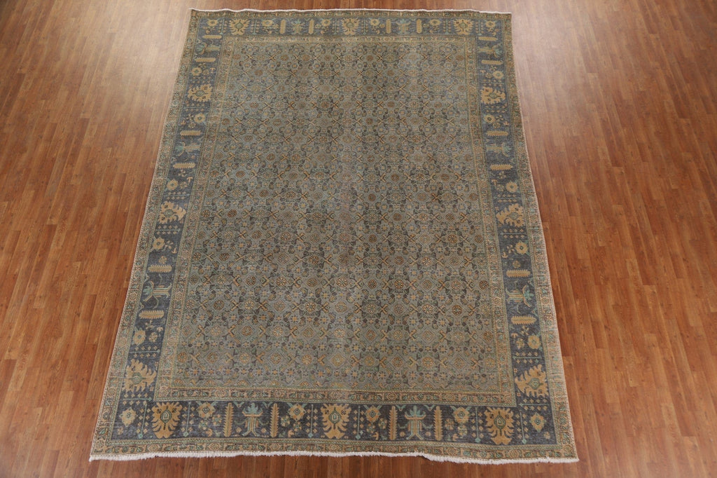 Over-Dyed Tabriz Persian Area Rug 10x13