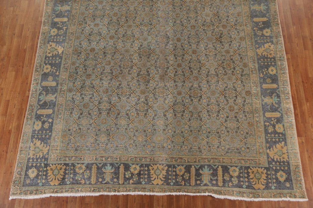 Over-Dyed Tabriz Persian Area Rug 10x13