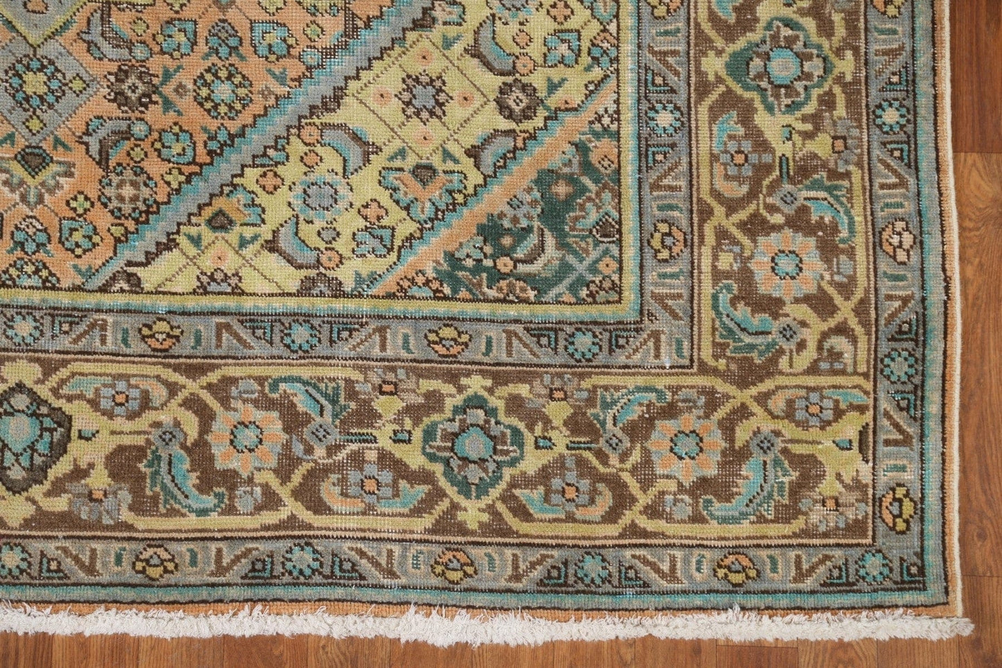 Geometric Tabriz Persian Area Rug 6x10