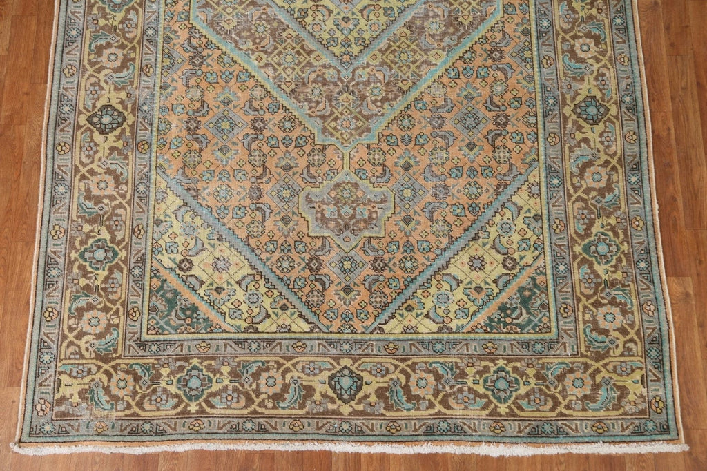 Geometric Tabriz Persian Area Rug 6x10