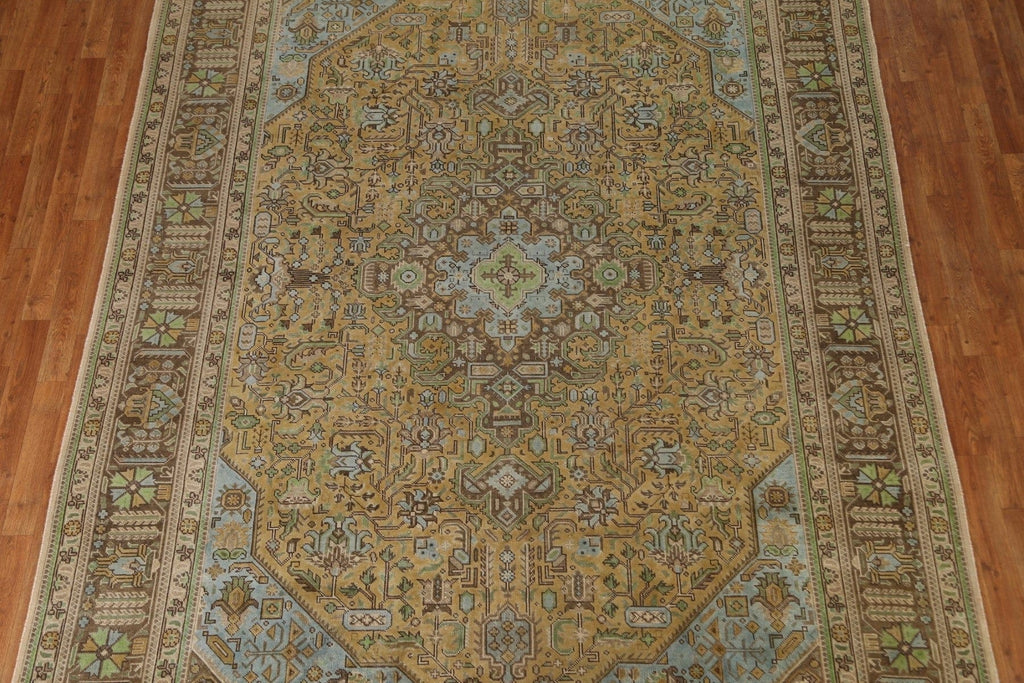 Over-Dyed Tabriz Persian Area Rug 8x11