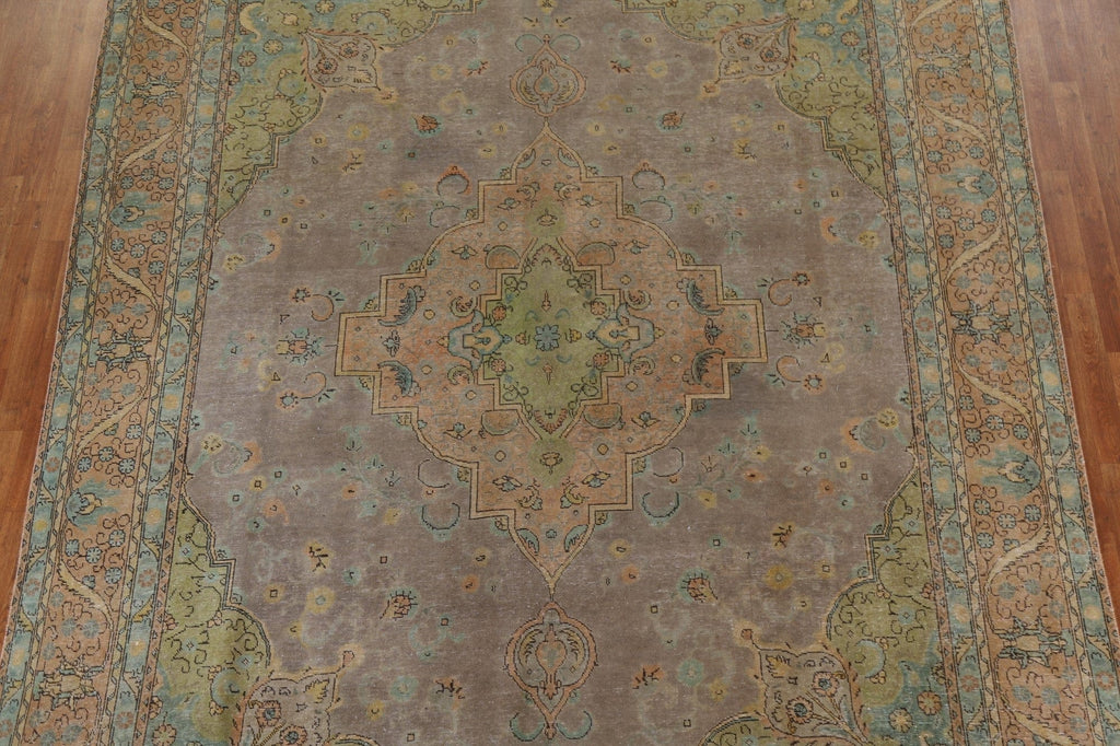 Over-Dyed Tabriz Persian Area Rug 10x13