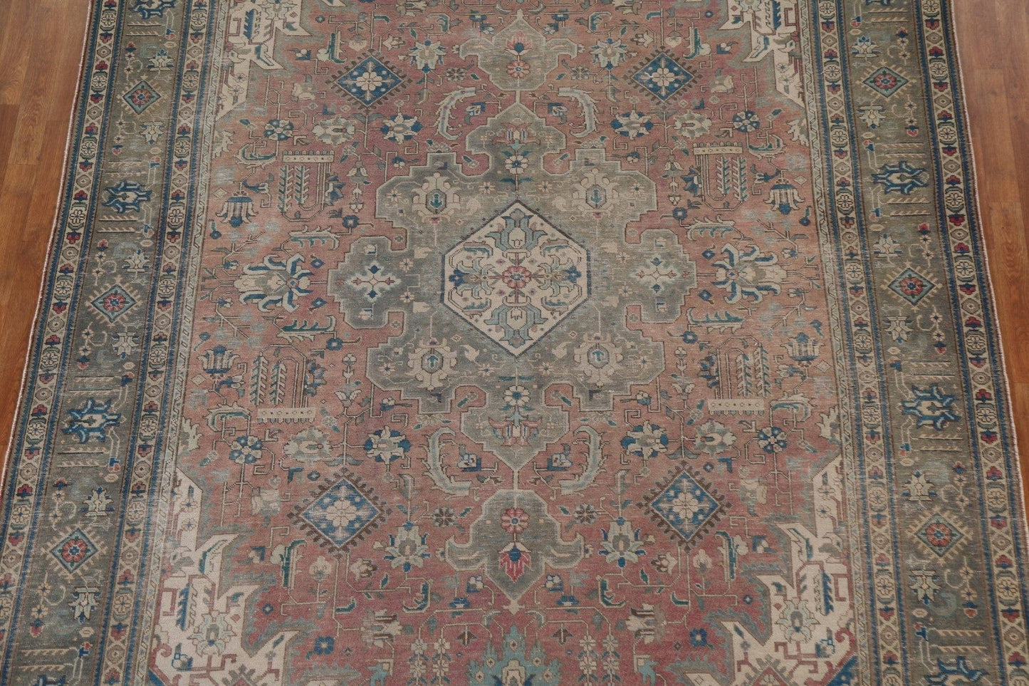 Vintage Tabriz Persian Area Rug 8x11