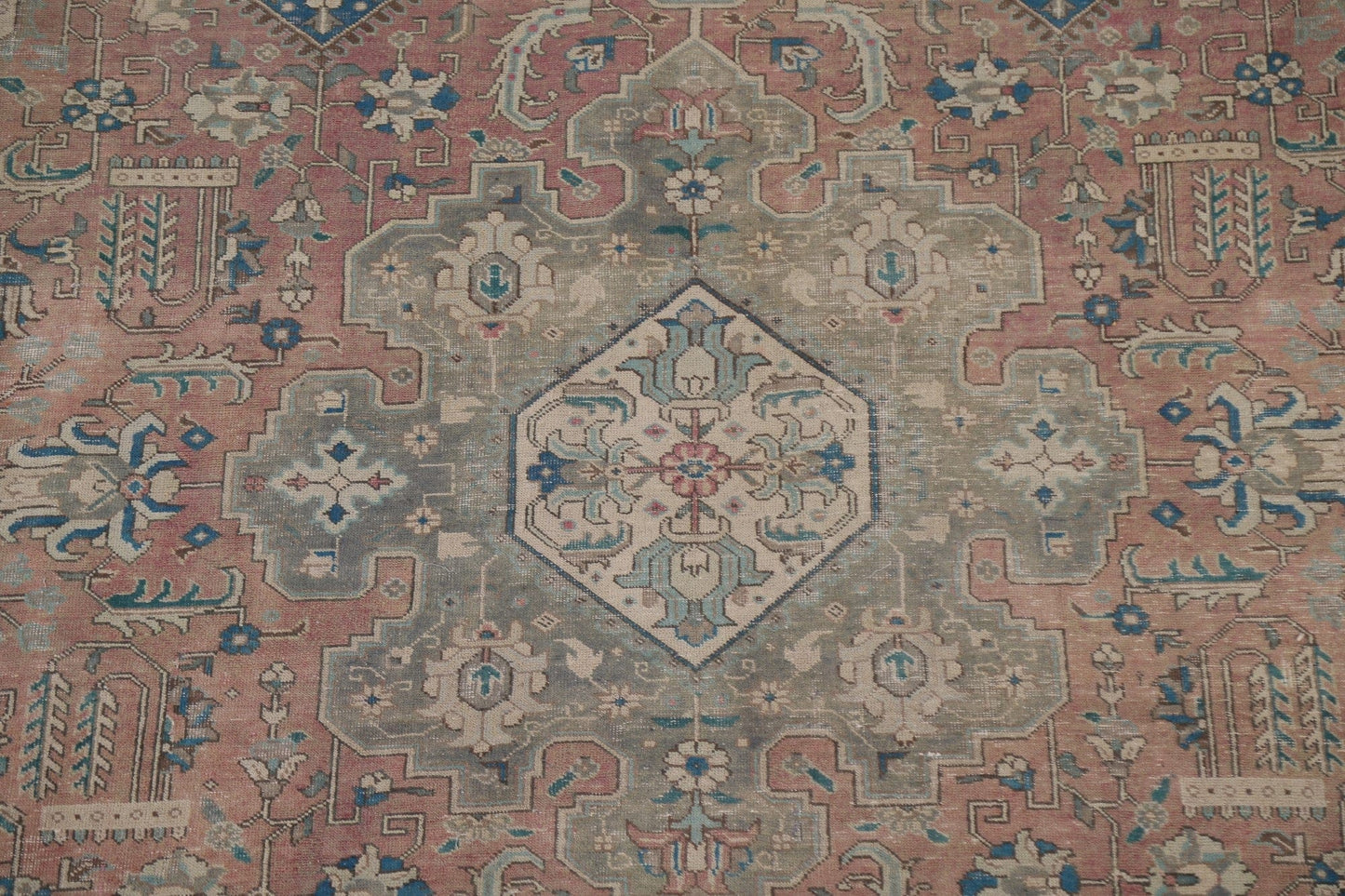 Vintage Tabriz Persian Area Rug 8x11