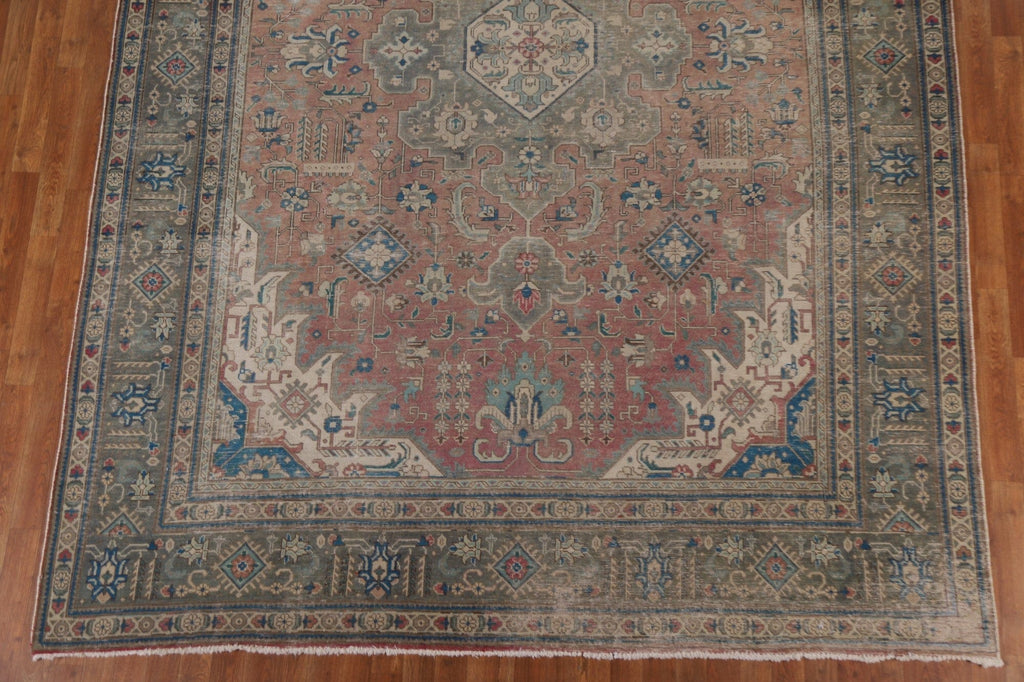 Vintage Tabriz Persian Area Rug 8x11