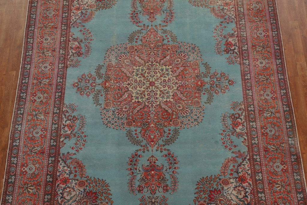 Vintage Tabriz Persian Area Rug 8x11