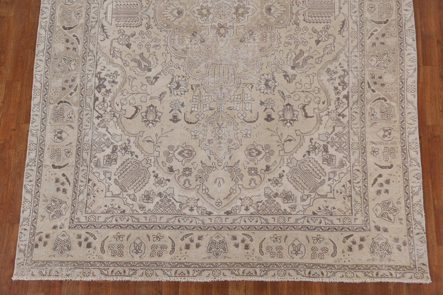 Geometric Tabriz Persian Area Rug 7x10