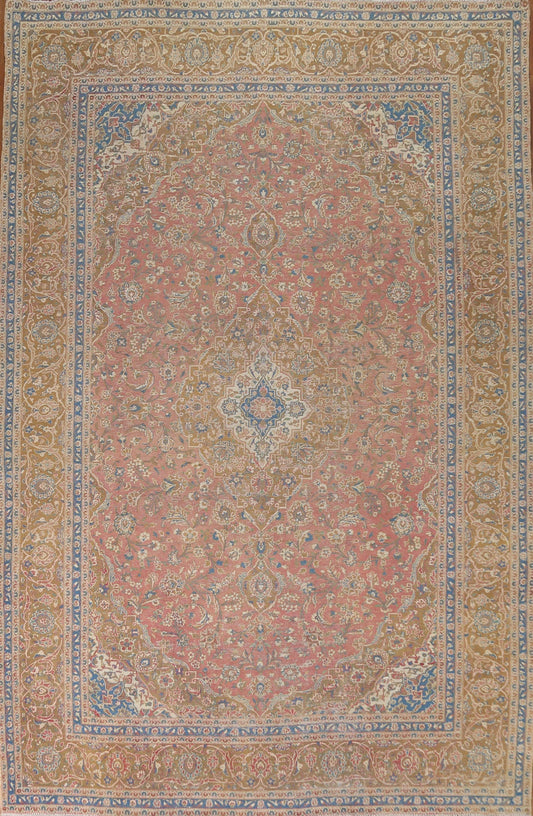 Traditional Kashan Persian Area Rug 10x13