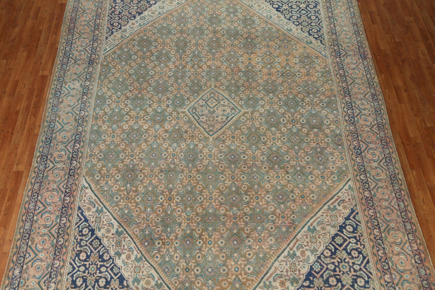 Vegetable Dye Mahal Persian Area Rug 10x13