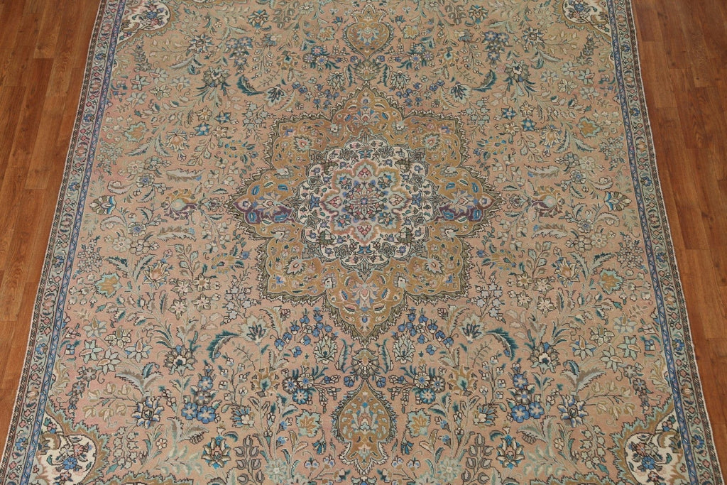 Vintage Tabriz Persian Area Rug 7x11